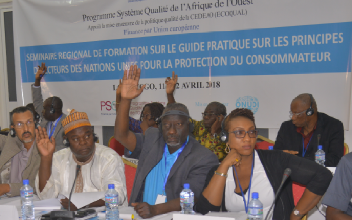 Regional Training Workshop on the United Nations Guide for Consumer Protection: Strengthening the Welfare of the Consumers in the ECOWAS Region 